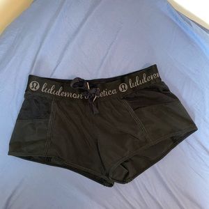 Lulu lemon training shorts